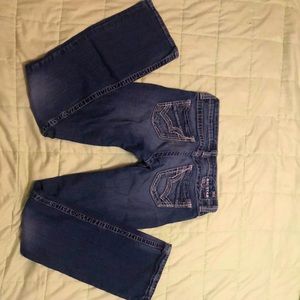 Big Star Sweet Boot Ultra-Low Rise jeans.